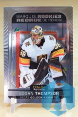 2021-22 OPC Platinum Marquee Rookies #239 Logan Thompson Vegas Golden Knights
